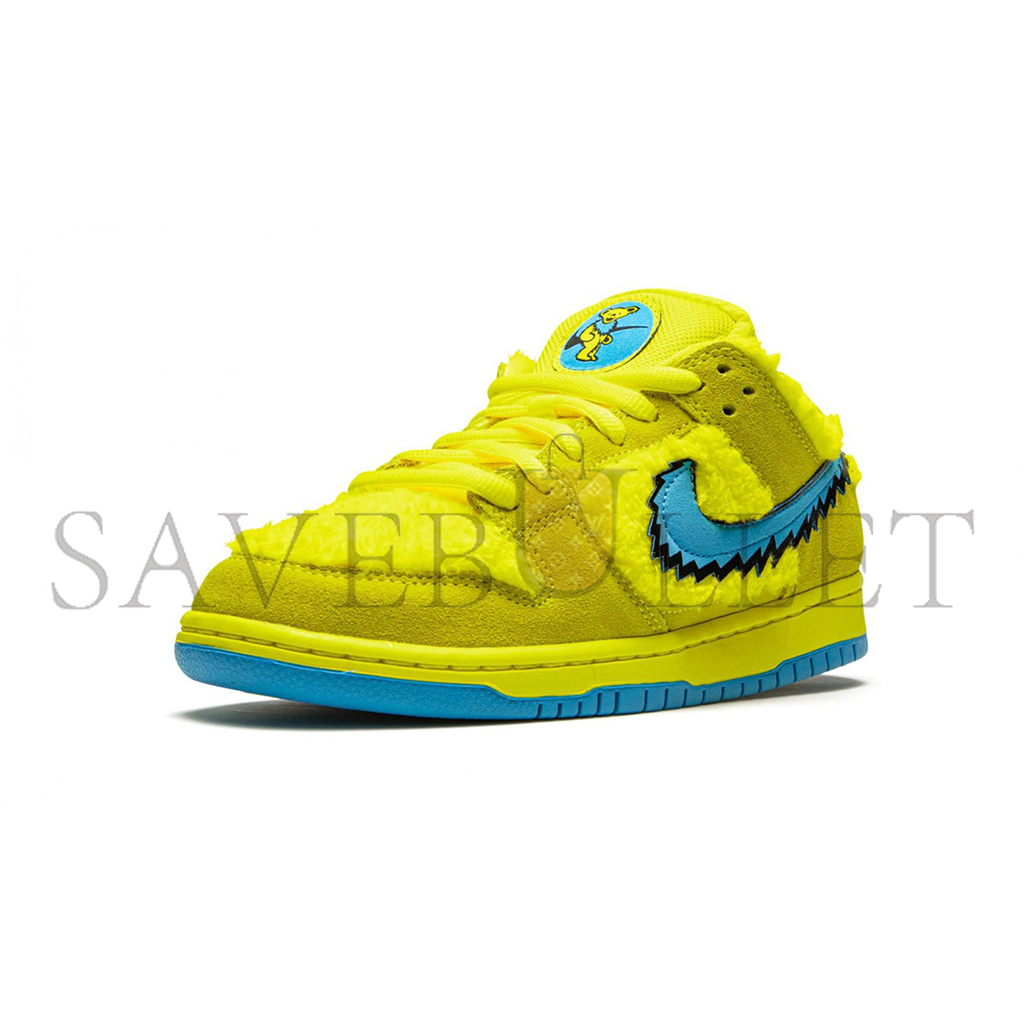 NIKE GRATEFUL DEAD X NIKE SB DUNK LOW YELLOW BEAR CJ5378-700